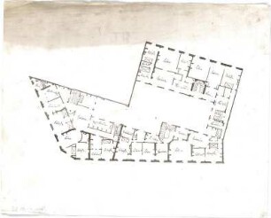 Stegmann, Carl von; Italien; Bauaufnahmen - Grundriss