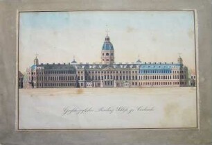 "Großherzogliches Residenz Schloß zu Carlsruhe"