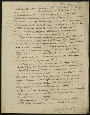 52 Briefe, Originale bzw. Abschriften: Diplomatische Korrespondenz der Hauptakteure der Montenegropolitik der Jahre 1857-1861 - BSB Cod.gall. 987(1-5, Teil 3,4. The Hyacinthe Hecquard - Prince Danilo I correspondence, 1858 (5 pieces of correspondence written during the dramatic first half of 1858), Nr. 4: Hyacinthe Hecquard to Prince Danilo I, May 24, [1858] - BSB Cod.gall. 987(3,4