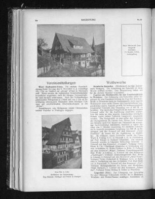 Denkmalpflege und Heimatschutz