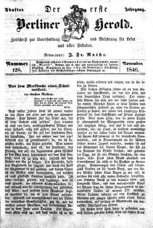 Nummer 128, November 1846