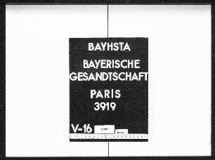 Metzeler, Babette, in Basel, Herausgabe ihres Kindes Charlotte Wereburge von der Assistance publique in Paris