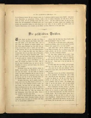 ¬Die¬ geschickten Brüder