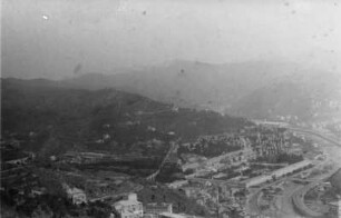 Blick auf Genua : Blick auf die Stadt Genua.