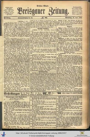 26.04.1896 (Erstes Blatt)