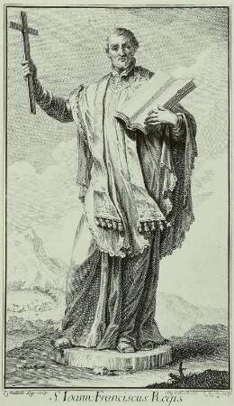 S. Joann. Franciscus Regis (nach einer Statue der Hofkirche)