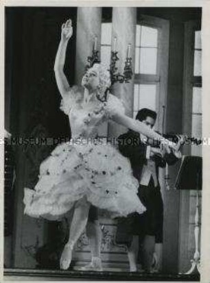 Konstanze Vernon in der Premiere des Balletts "Capriccio" in Berlin
