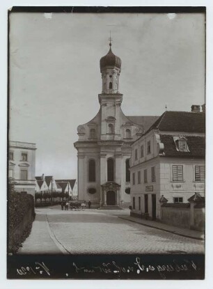 Studienkirche Sankt Ursula, Neuburg/Donau Ursulinerinnenkloster Sankt Ursula: Ansicht, Westfassade