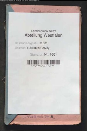 Ansprüche des Meiers Johann Adolf von Exter(de) zu Iggenhausen auf das Lehngut Iggenhausen. Prozeß vor der corveyschen Lehnkammer