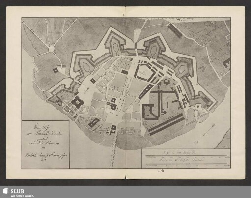 Grundriss von Neustadt-Dresden