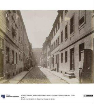 Berlin, Waisenstraße Richtung Stralauer Straße
