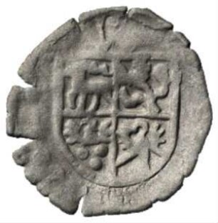 Fundmünze, Pfennig (einseitig), o. J. (1535-1574)