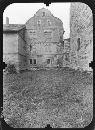 Breitungen-Herrenbreitungen. Schloss (1554/1563). Ostflügel ("Fürstliches Residenzhaus") von Süden