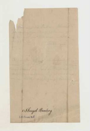 Brief von Stephan von Stengel an Joseph Heller