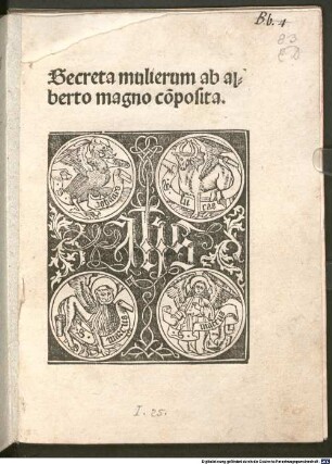 Secreta mulierum et virorum : Mit Kommentar