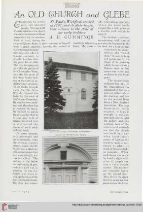81.1925 = Nr. 338: An old church and glebe