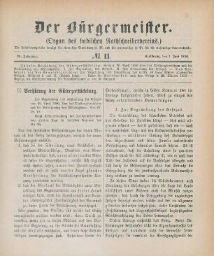 Juni: No. 11. - 12.