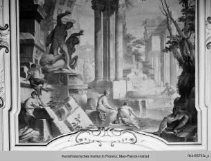 Ruinenlandschaft mit Figuren
