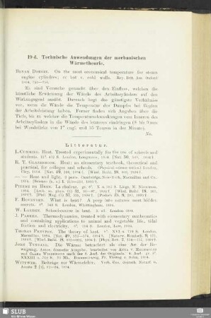 19d. Technische Anwendungen der mechanischen Wärmetheorie