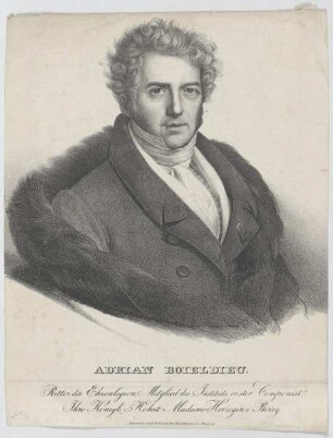Bildnis des Adrian Boieldieu