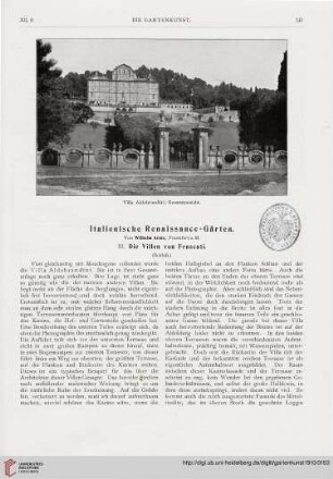 12: Italienische Renaissance-Gärten, [6] : Die Villen von Frascati