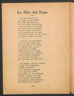 La Flor del Pago