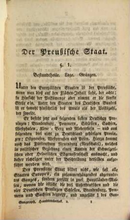 Statistisch-geographische Beschreibung des Königreichs Preußen, 1