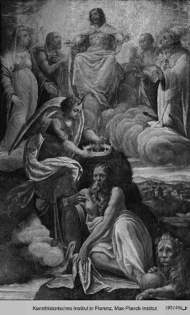 Allegorie von Florenz anlässlich des Sieges bei Scannagallo : Allegorie von Florenz