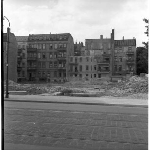 Negativ: Gelände, Rubensstraße 76, 1953
