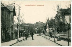 Niederlößnitz. Kaiserstraße