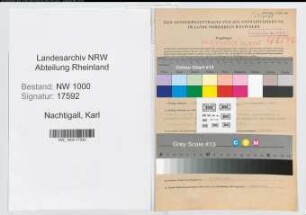 Entnazifizierung Karl Nachtigall, geb. 10.04.1912 (Polizeibeamter)