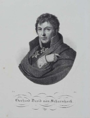 Scharnhorst, Gerhard David von (1755-1813), preuß. Generalleutnant