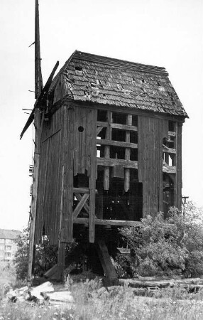 Vetschau/Spreewald-Raddusch. Bockmühle, ruinös