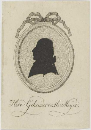 Bildnis des Geheimrath Meyer