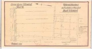 Friedhofserweiterung Manfort, Leverkusen: Lageplan des Friedhofs, Gemarkung Wiesdorf Flur 16 1:500