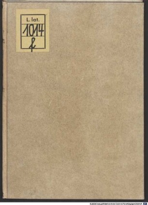 Brevis Et Puerilis Declinandi Coniugandiq[ue] formula : cui teutonica casuum ac temporum interpretatio est adiuncta