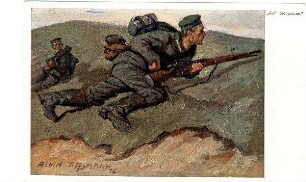 Nr. 126m: "Auf Horchposten."