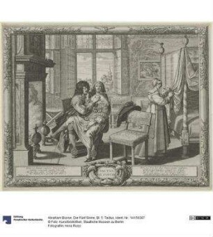 Die Fünf Sinne, Bl. 5: Tactus