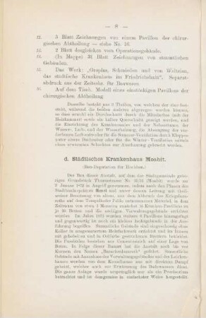 d. Städtisches Krankenhaus Moabit