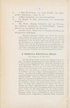 d. Städtisches Krankenhaus Moabit