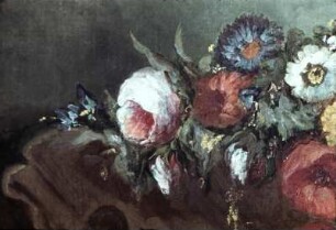 Supraporte mit einem Blumenstilleben