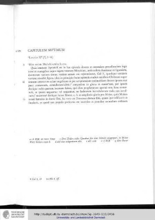 Capitulum septimum