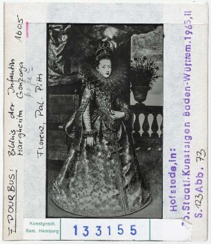 Frans Pourbus d. J.: Margherita Gonzaga. Florenz, Palazzo Pitti