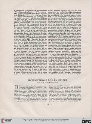 Impressionismus und Raumkunst
