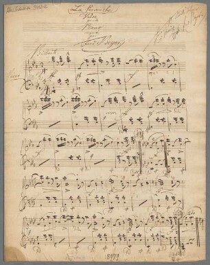 La pervenche, Klavier. - BSB Mus.Schott.Ha 9402-2