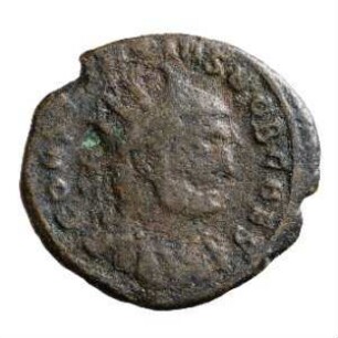 Münze, Follis (Follaro), 297 - 298 n. Chr.