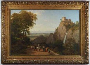 P. H. Rogers: [Landstrasse im Appenin]