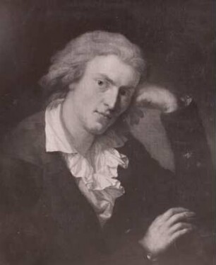 Portrait Friedrich von Schiller : Leinwand, 0,71 x 0,57 m, Dresden, Museum für Stadtgeschichte