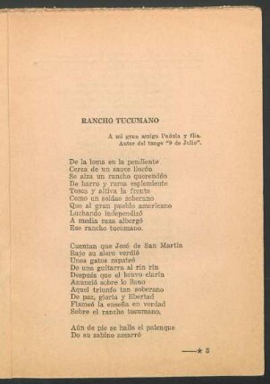 Rancho Tucumano