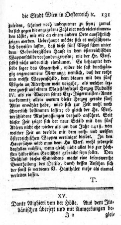 Dante Alighieri von der Hölle. Und Dante Alighiere von dem Fegfeuer.